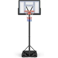 Basketball Hoop Outdoor 10ft Adjustable, Portable Basketball Hoop Goal System for Kids Youth and Adults in Backyard/Driveway 1