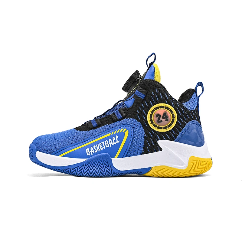 Children's basketball shoes Boys' sports shoes Breathable non-slip girls' high-quality sports basketball shoes Size 31-40