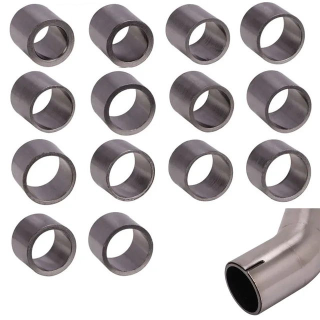 Motorcycle Muffler Exhaust Pipe Graphite Gasket Seal Ring 30-55mm Inner Dia Silencer Connector Motos Dirt Pit Bike O-Ring