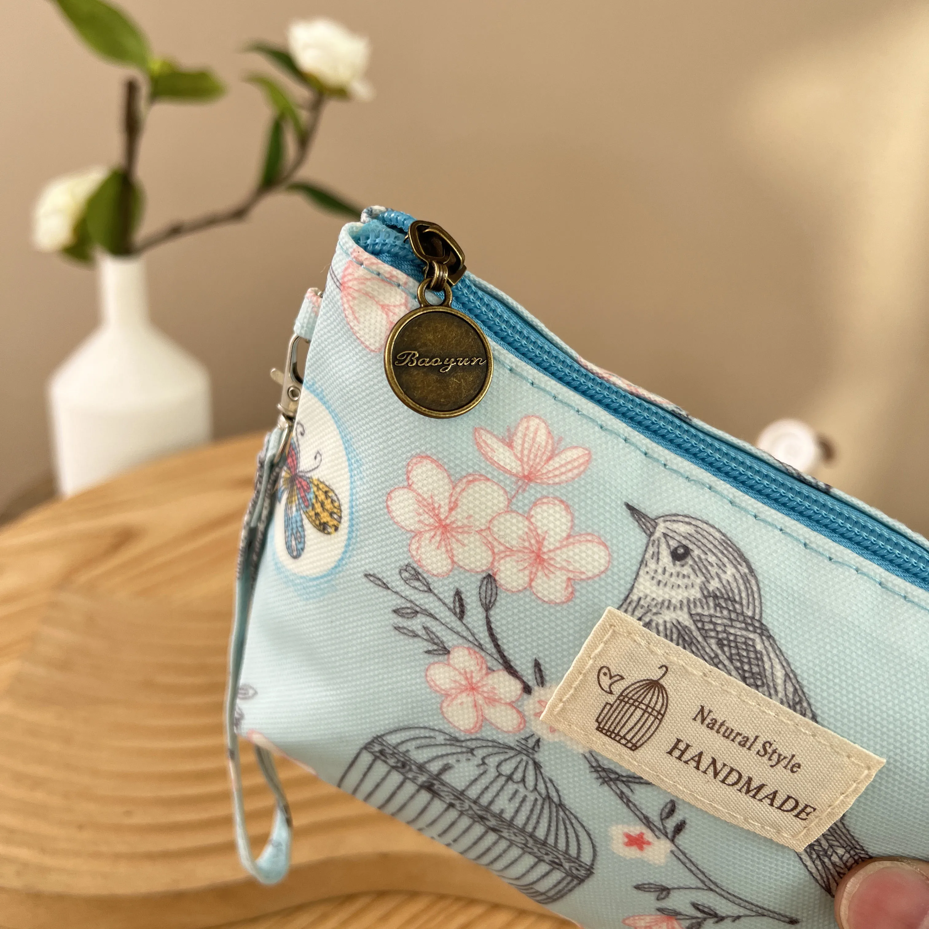 Fashion Women Waterproof Cosmetics Bag Lady Travel Printing Makeup Washing Toiletry Pouch 6