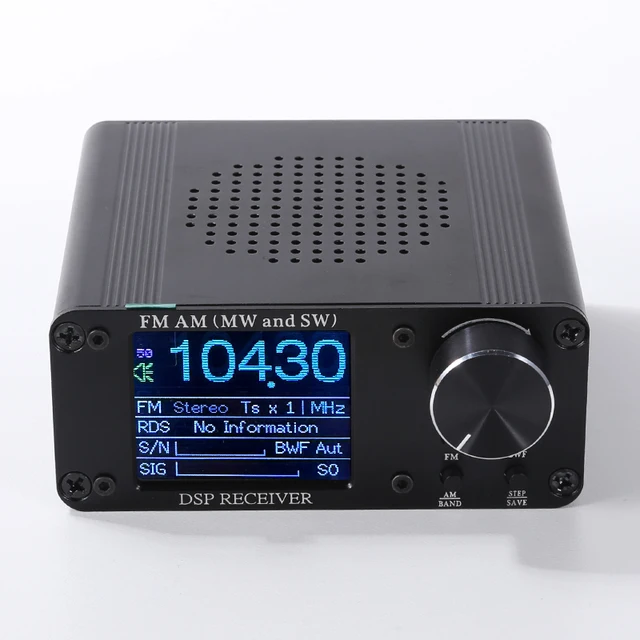 ポータブル短波ラジオ受信機とバッテリー、sdr、fm、am、mw、sw