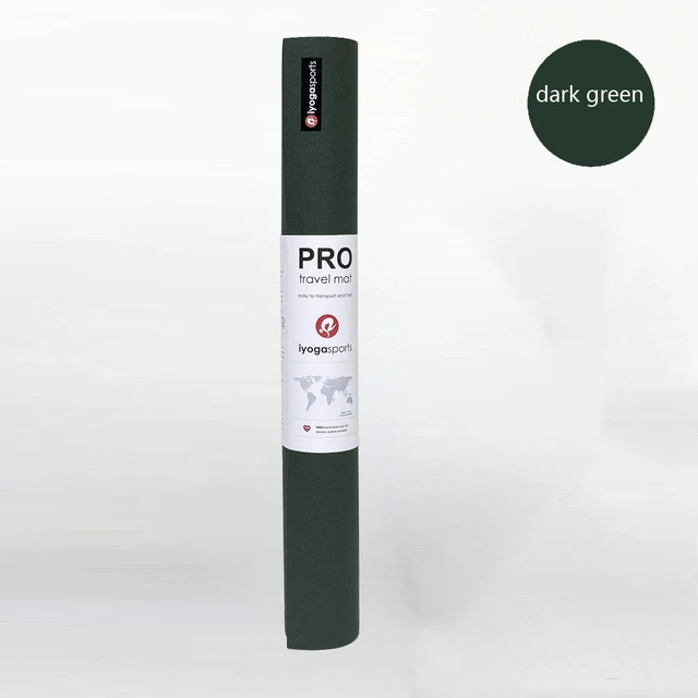 181*61*2mm Ultra-thin Portable Travel Yoga Mat Polymer Environmental Protection Resin Waterproof Durable Non-Slip Yoga Mat 6
