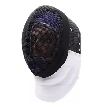 Maschera Epee da scherma Casco Hema Casco Epee 350N con fodera rimovibile CE Copertura per il viso da scherma traspirante a prova di coltellata Equipaggiamento protettivo