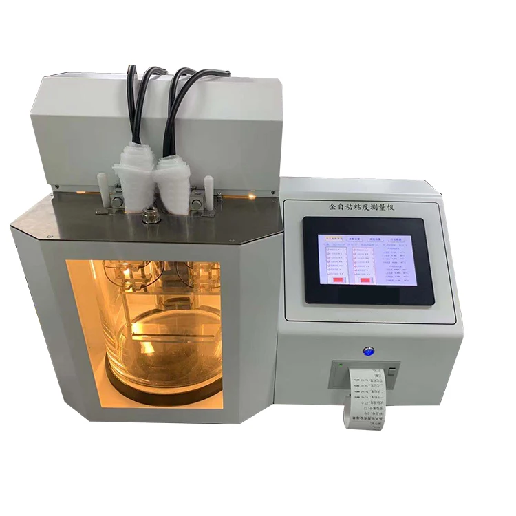 Huazheng Electric Hz117Z Astm D445 Viscosimetro Cinematico Olio Tester Di Viscosità Cinematica Completamente Automatico