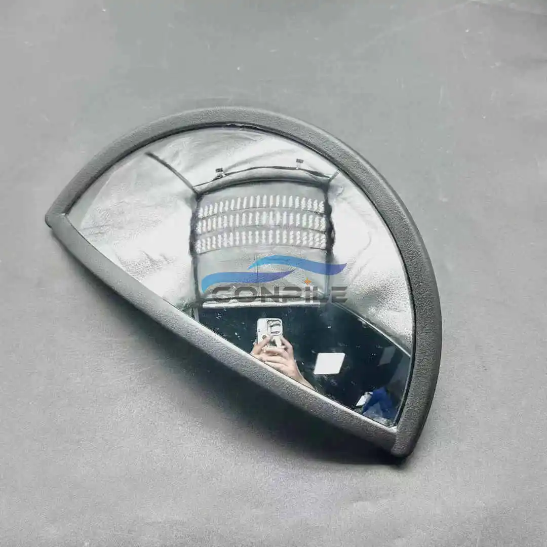 1Pc for Forklift cab wide-angle rearview reflective reverse convex triangular mirror