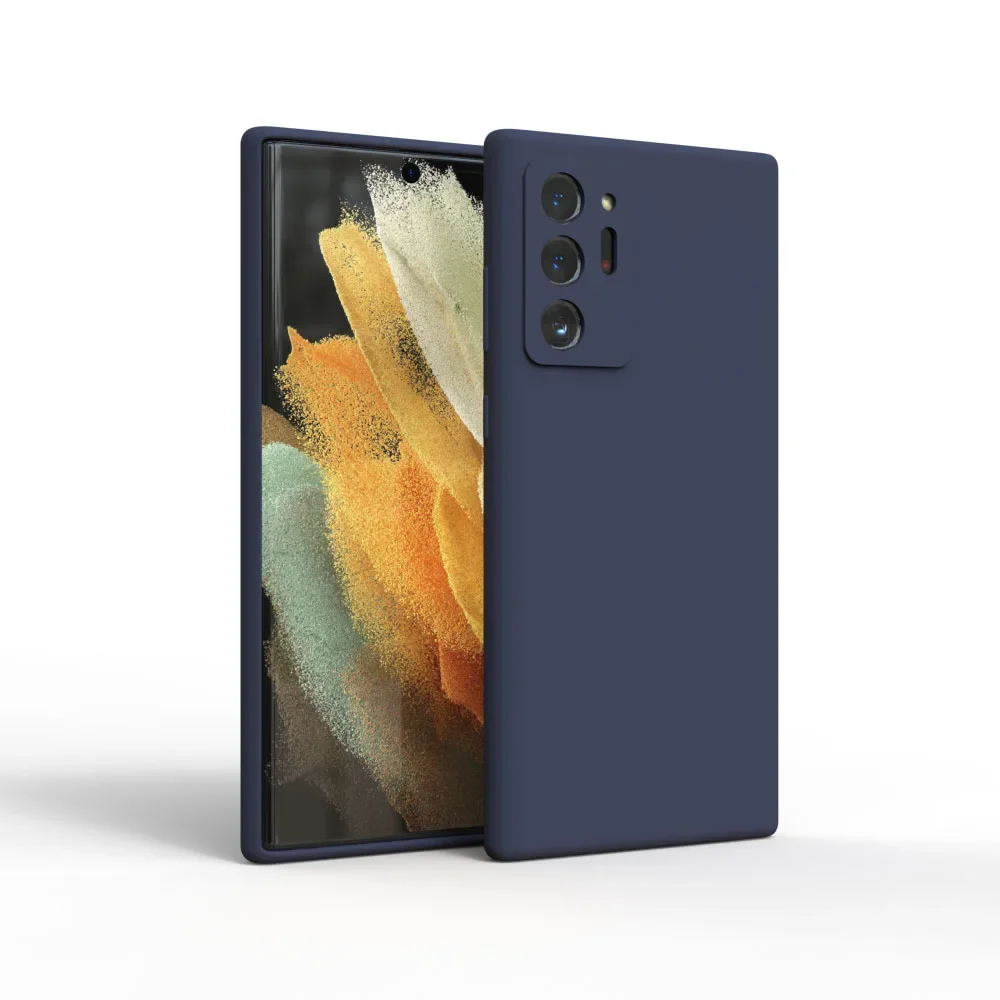 Silky Silicone Soft-Touch Protective Case - Full Back Cover