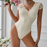 Andrea Embroidery Floral Bodysuit 3