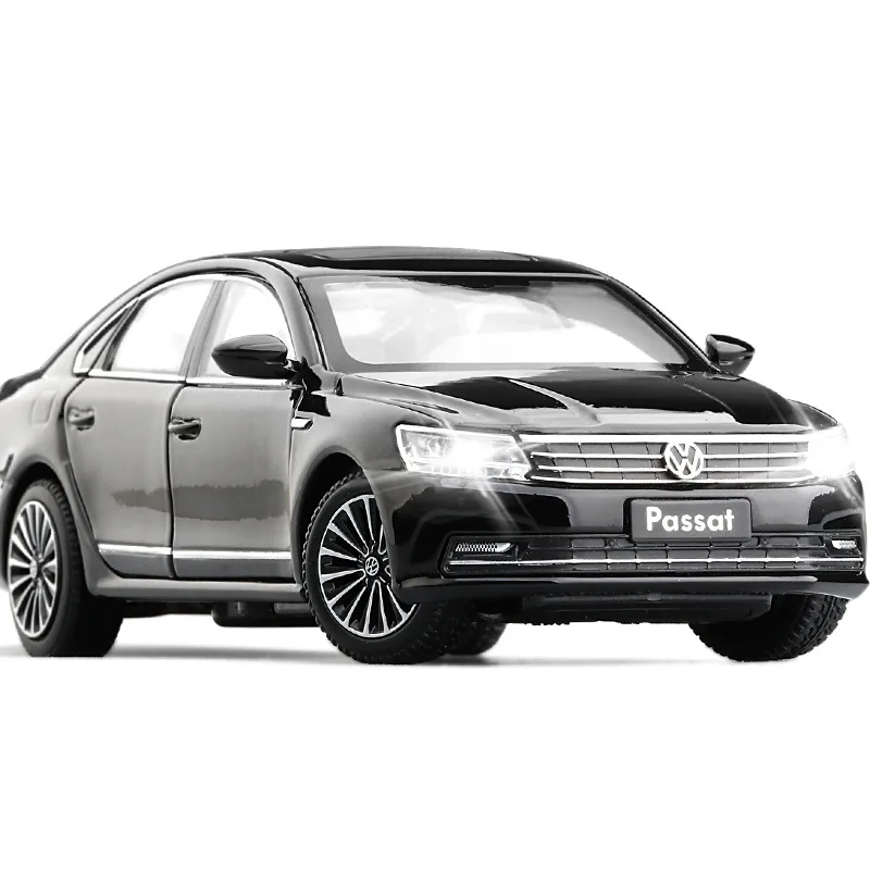 matchbox car 1:32 VW New PASSAT Diecasts Toy Vehicles Car Model Alloy Simulation Sound Light Collectibles For Kids Car Toy Gift toy car Diecasts & Toy Vehicles