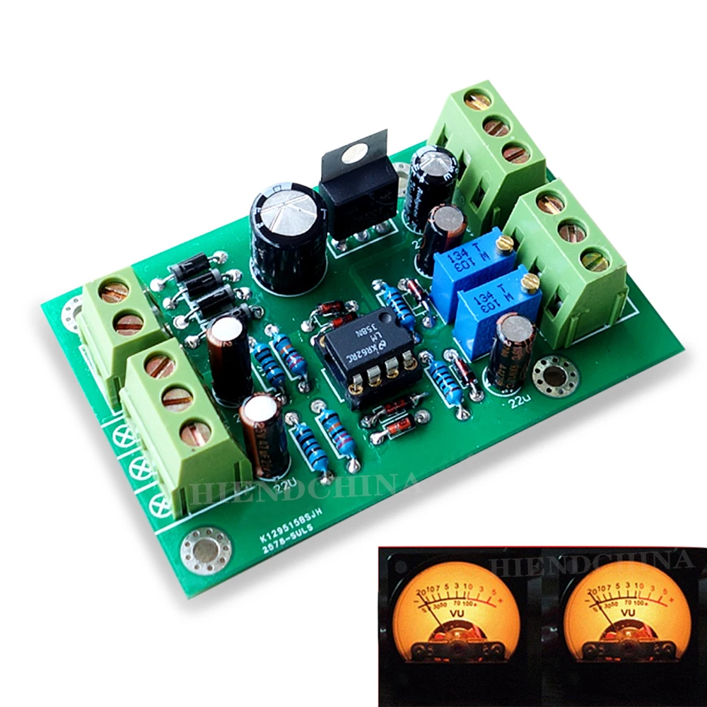 VuMeterDriverBoardUpgradeTa7318pPreamplifierTubeAmpChassisDb