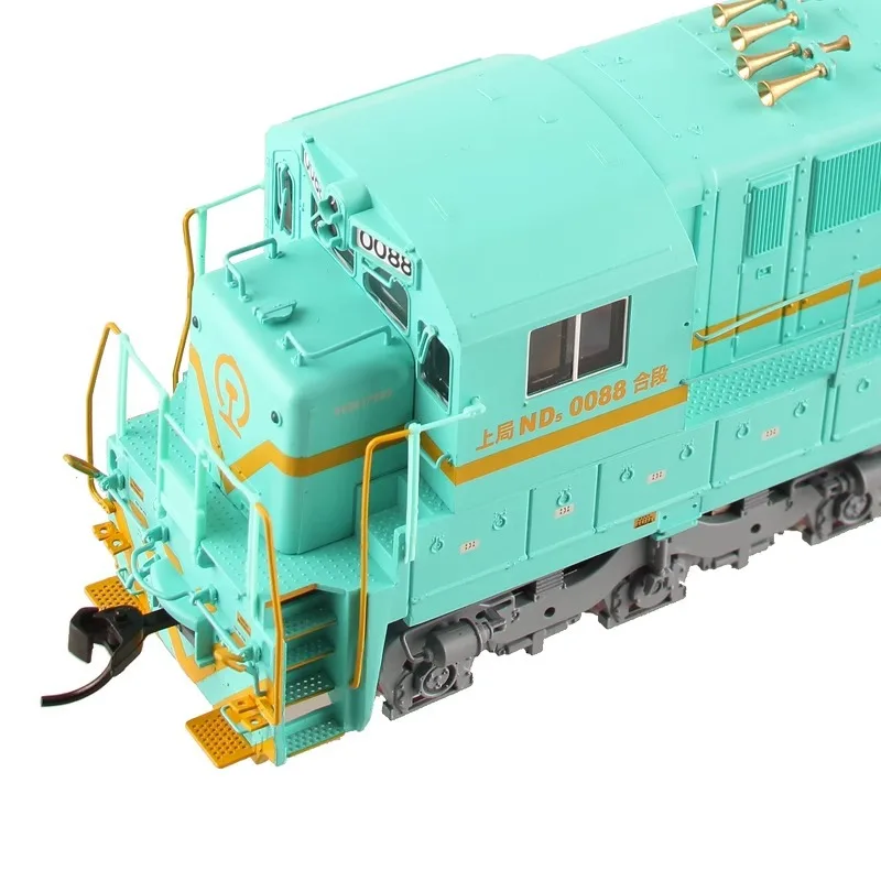 Train Model HO1/87 Simulated ND5-1 Diesel Locomotive Alloy Material with Digital Sound Effect Version Electric Toy Train