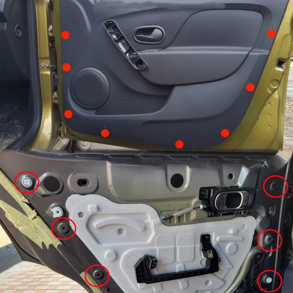 Maßgeschneiderter Kofferbausatz für Dacia Sandero Stepway (2012 - 2016)