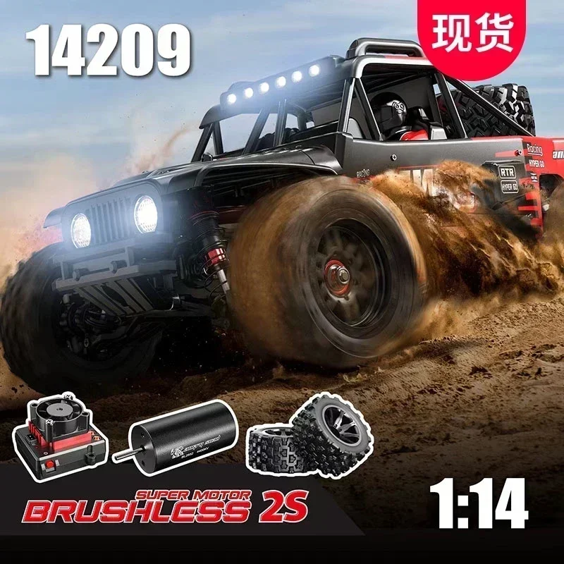 

Meijiaxin 1:14 14209 14210 электрический бесщеточный высокоскоростной внедорожник с дистанционным управлением игрушка на день рождения подарок