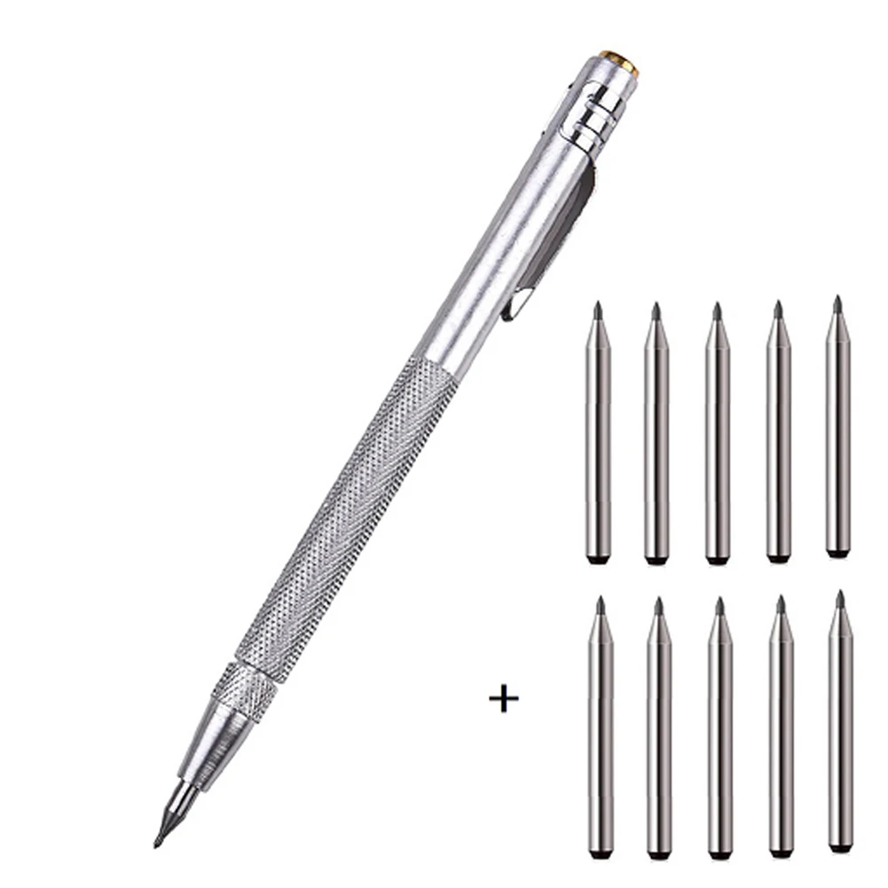 Tungsten Carbide Tip Scriber Marking Etching Engraving Pen Glass Marker Tips Ceramic Cutter