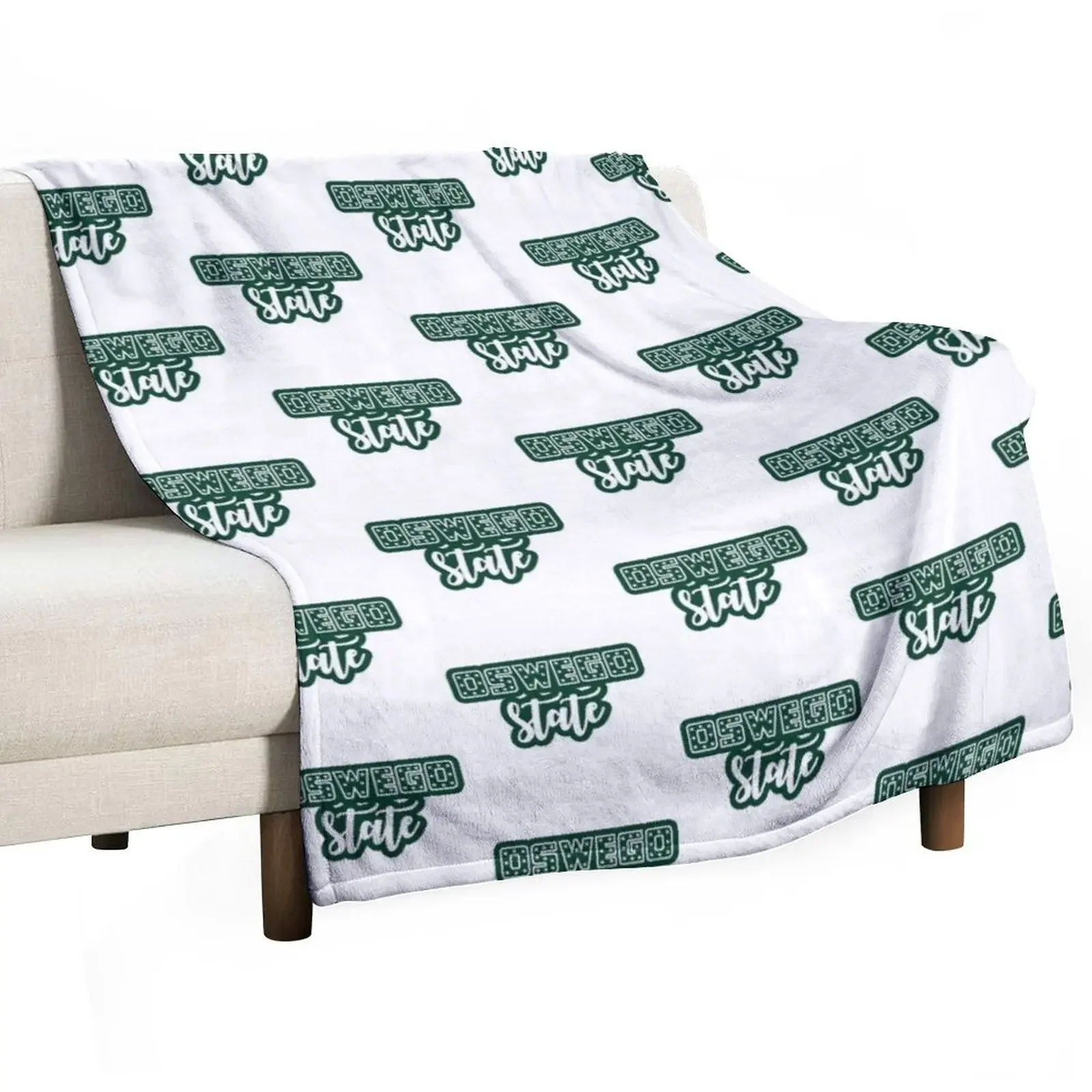 

Oswego State Throw Blanket Luxury Designer Thermal Giant Sofa wednesday Blankets