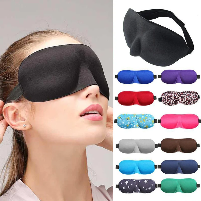 FullCoverSleepingMaskTravelRestEyeMasksEyeShadeBlindfoldMask
