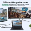 USB C 3.0 Hub Type-C DP Mode To Dual HD Dispaly 4K Audio Video Converter Cable PD 60W Fast charging for Macbook Pro Laptops PC 5