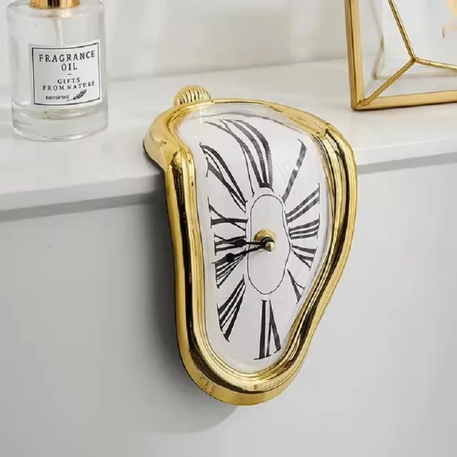 Surrealist Melting Wall Clock 3