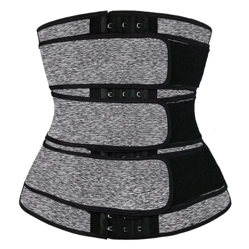 Double Strapped Men's &Women's Slimming Body Shaper, Women's Adjustable Corset Tummy Tuck Belt, Men's & Women's Fitness Weight L 3