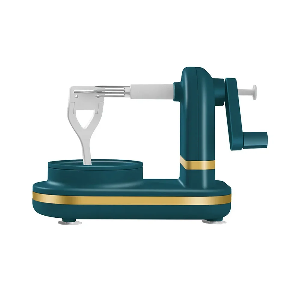 Deluxe Manual Rotary Fruit & Vegetable Peeler and Slicer