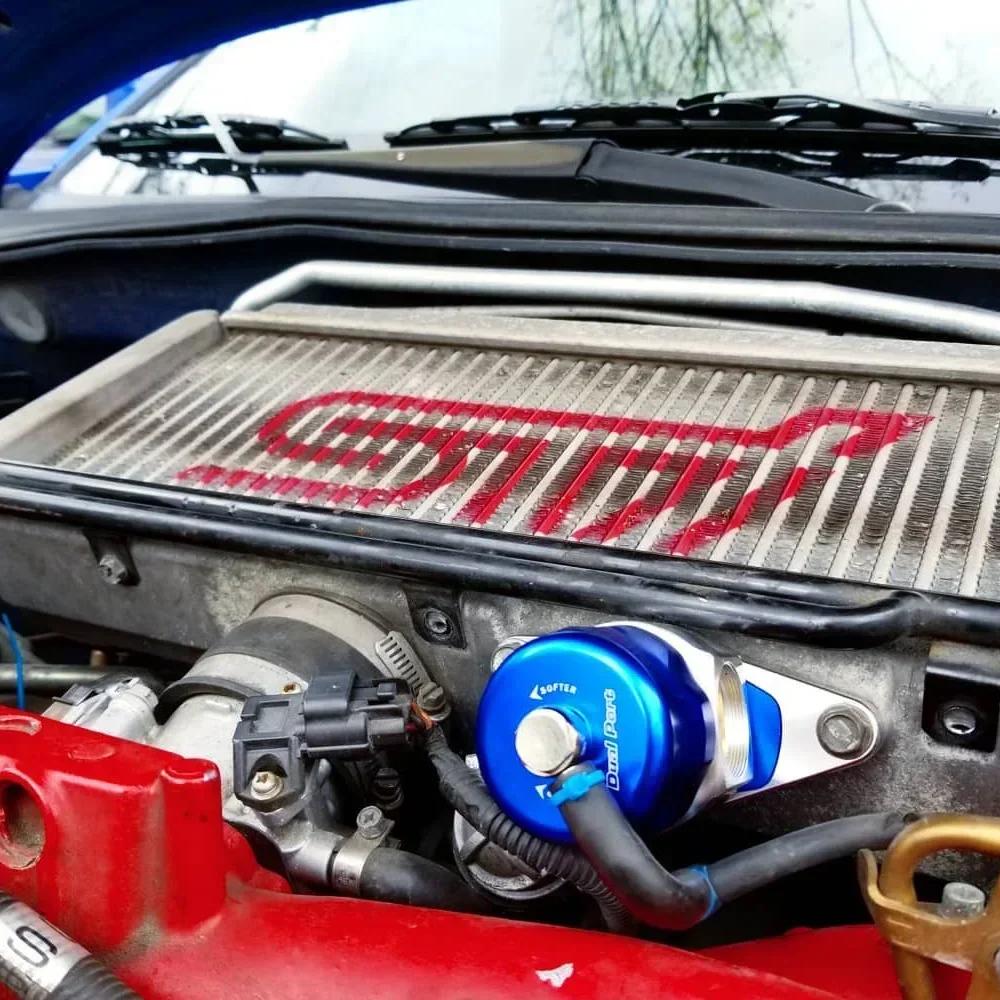 Adjustable Dual Port Blow Off Valve For Subaru WRX (02-07) & STI (04-18) - Blue