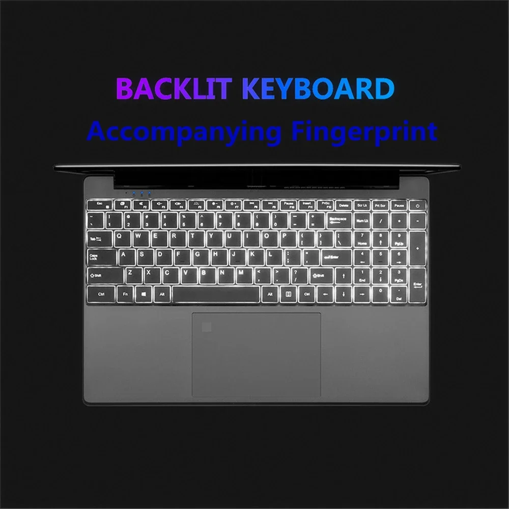 2025 Laptop 15.6 Inch IPS Screen 16GB RAM Intel Celeron 11th N5095 Netbook Windows 10 11 Pro Office Notebook Pc Portable 4