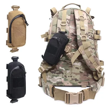Borsa per accessori tattica EDC Borse per telefono Molle da esterno Attrezzatura da caccia Borsa con tracolla Borsa compatta per escursioni all'aperto