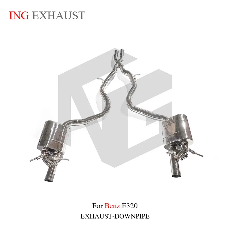 

ING Performance Elect Valve SS304 catback for Mercedes BENZ E320 w212 v6 Engine Race Auto Muffler Exhaust system