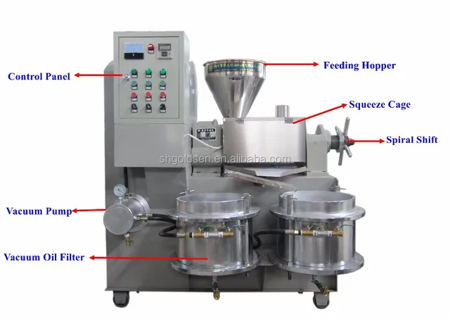 Easy to operate and efficient, extract edible oil from various foods, long-lasting durability, high oil output