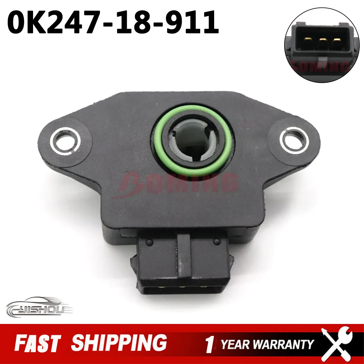 

Датчик положения дроссельной заслонки 0K247-18-911, датчик TPS для HYUNDAI ACCENT ELANTRA KIA RIO для PORSCHE 911 VOLVO C70 V90