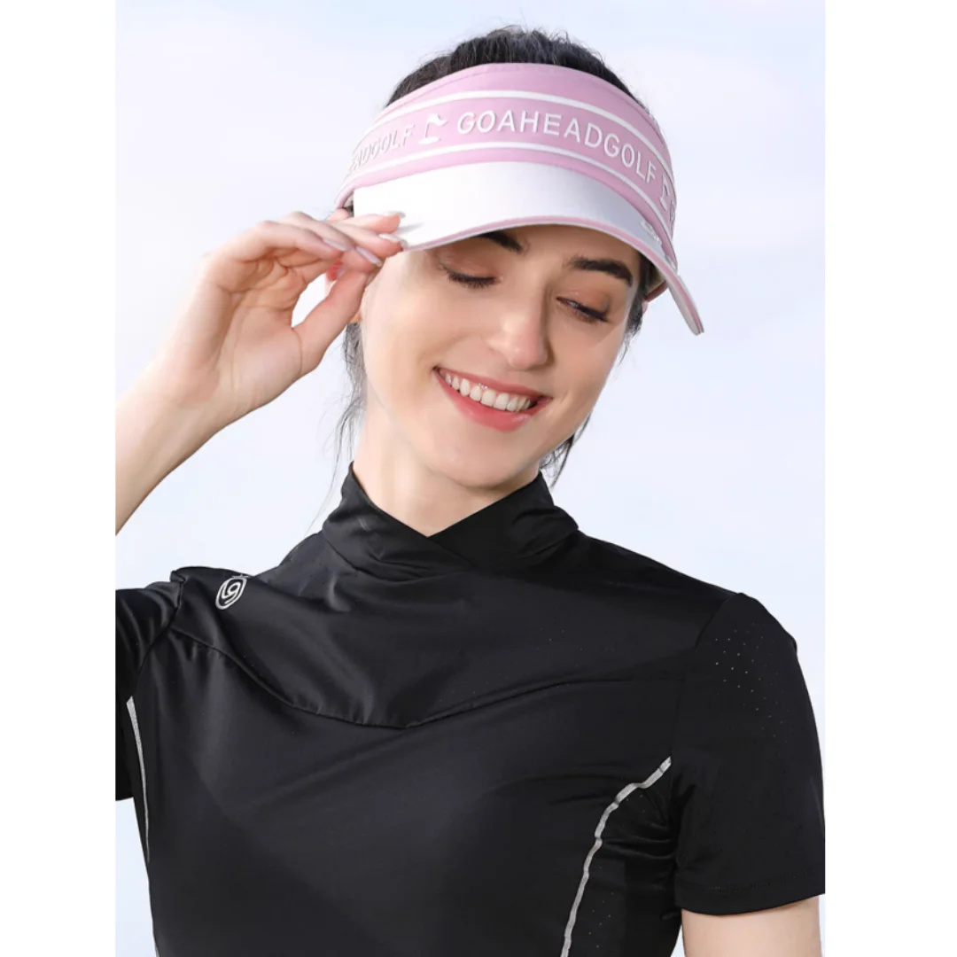 Golf hat, children's sport without top, duckbill hat, sports show off, small face, empty top tennis, baseball, sunshade hat