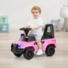 Headlights Toddler Foot-to-Floor Sliding Toy with Siren Under Seat Storage Ride On Push Police Car 2
