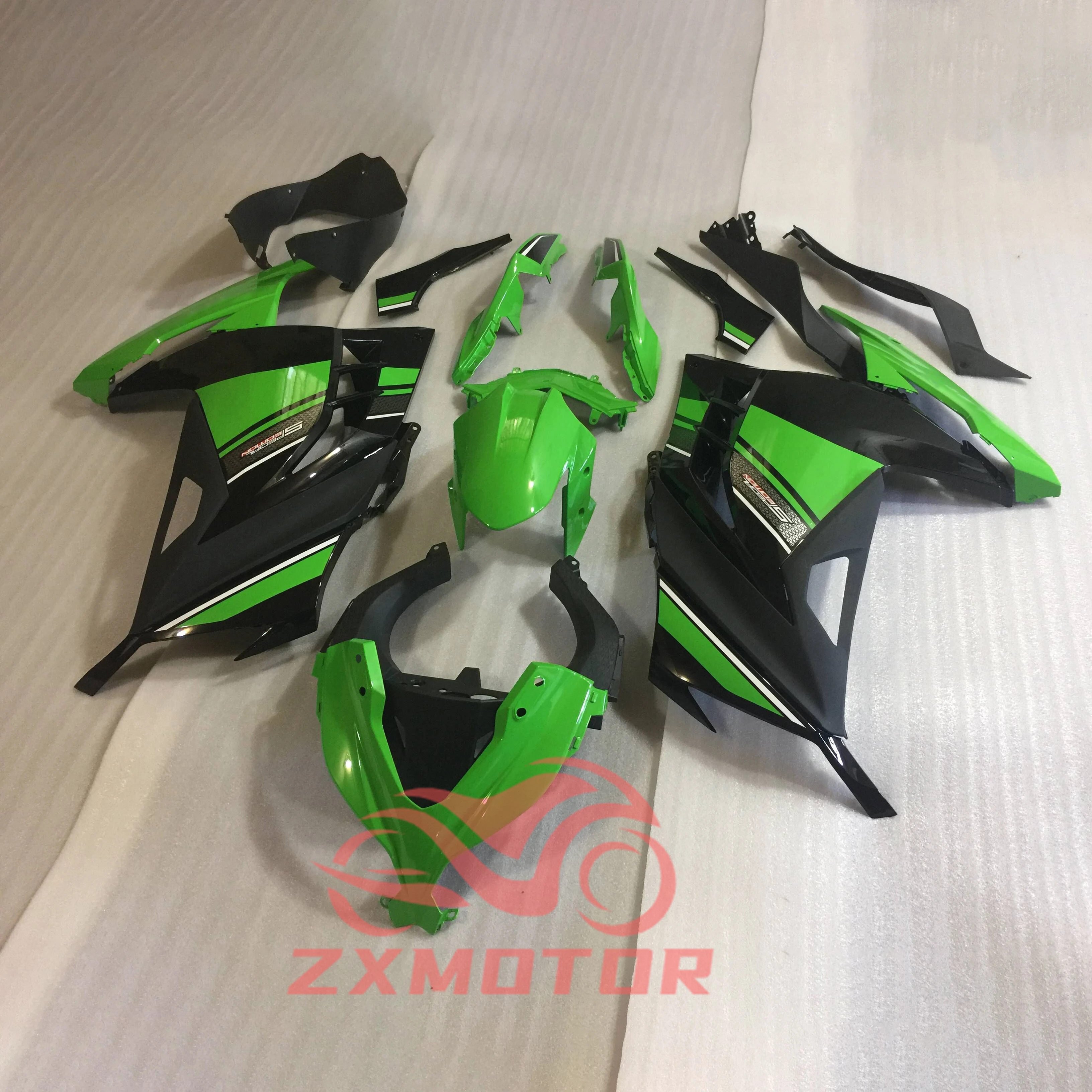 

Обтекатели для мотоциклов Ninja 2013 2014 2015 2016 2017 Kawasaki Ninja 300 13 14 15 16 17 ZXMT, комплект обтекателей для кузова