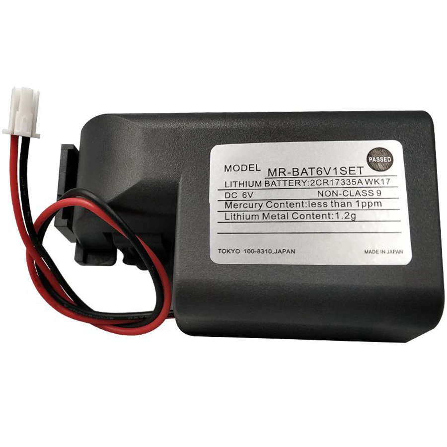 MR-BAT6V1SET MR-BAT6V1SET-A 6V 2CR17335A WK17 MR-J4 Server Non-rechargeable Lithium Battery Pack 4