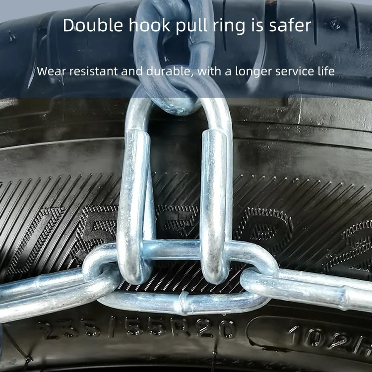 Chinese Production And Delivery Of Sedans Suv Pickup Trucks Chain Chains No Need For Jacks Thick Anti-Skid Snow Chains