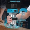600W Wood Router Wood Trimmer Machine Electric Hand Trimmer 6 Speeds Carpentry Tool Woodworking Trimming Grooving Carving Tools 4