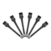 100Pcs Nylon Cleaning Brush Computer Keyboard Grinder Garlic Press Black Small Brushes Dust Removal For Office Table Home 1