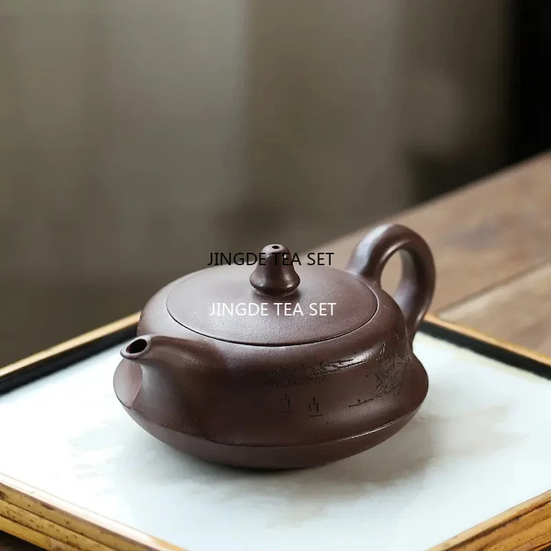 160ml Yixing purple clay teapot original ore purple clay handmade beauty tea pot chinese tea pot