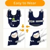 Cute Cartoon Dinosaur Baby Walker Safety Harness Leash Toddlers Activity Training Children Sling Assistant Strap for Boys Girls 6