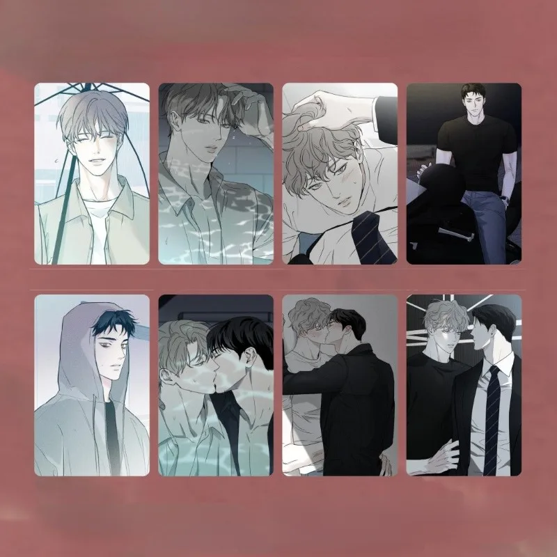 

Корейский BL Manwha Доставка пиццы мужчина и золотой дворец 3 дюйма карта-закладка язычество отметка книжка зажим женский коллекционный подарок
