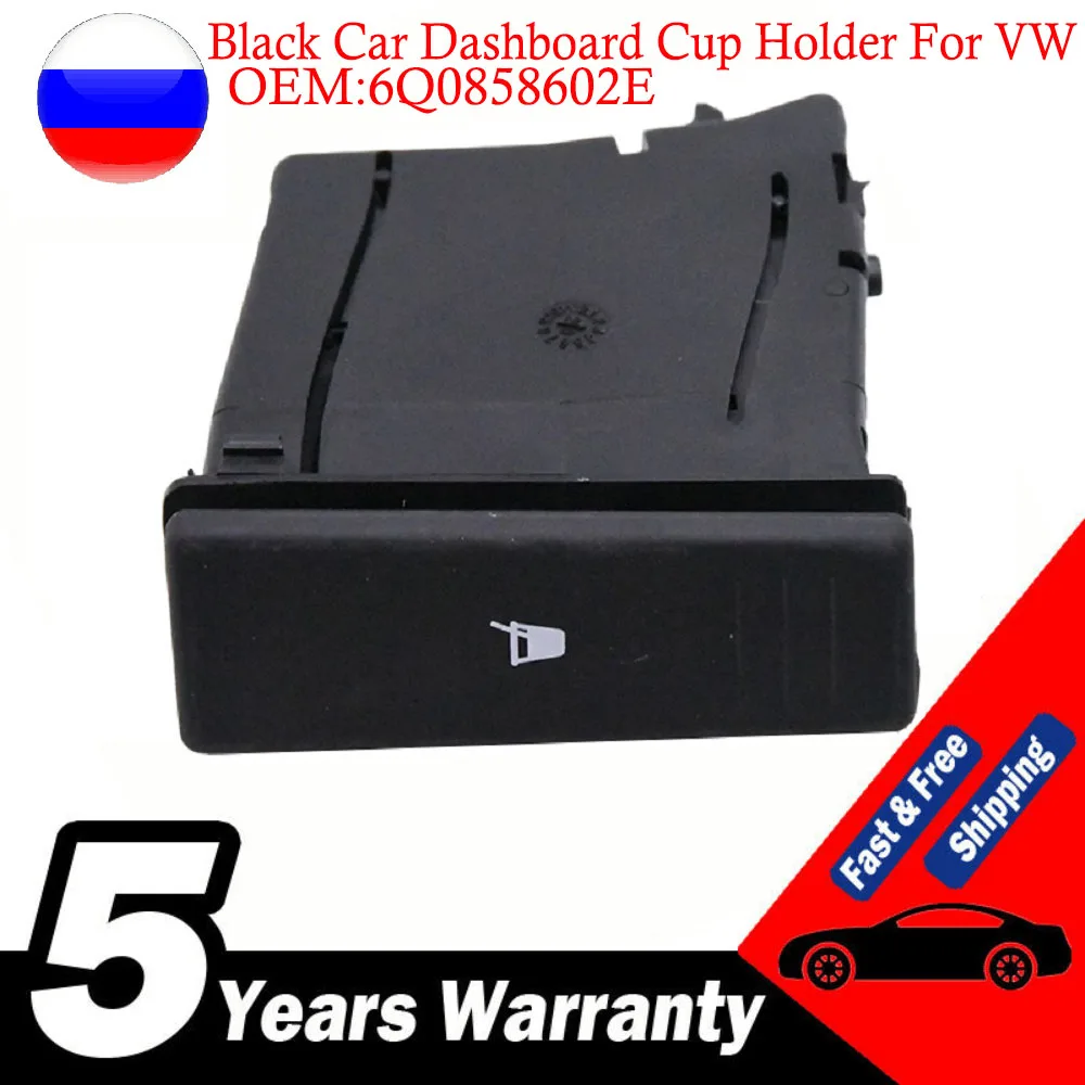 Black Cup Holder Dashboard Cup Holder For Vw Polo 9n 2002 2003 2004 2005  2006 2007 2008 2009 2010 6q0858602e 6q0 858 602 - Drinks Holders -  AliExpress