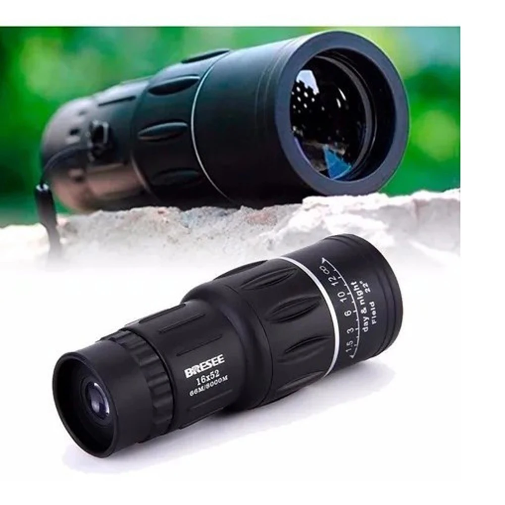 Binocolo Monoculare 16X52 Zoom Potente Cannocchiale Zoom Binocolo Prisma Telescopio Portatile Militare Hd Per Il Birdwatching