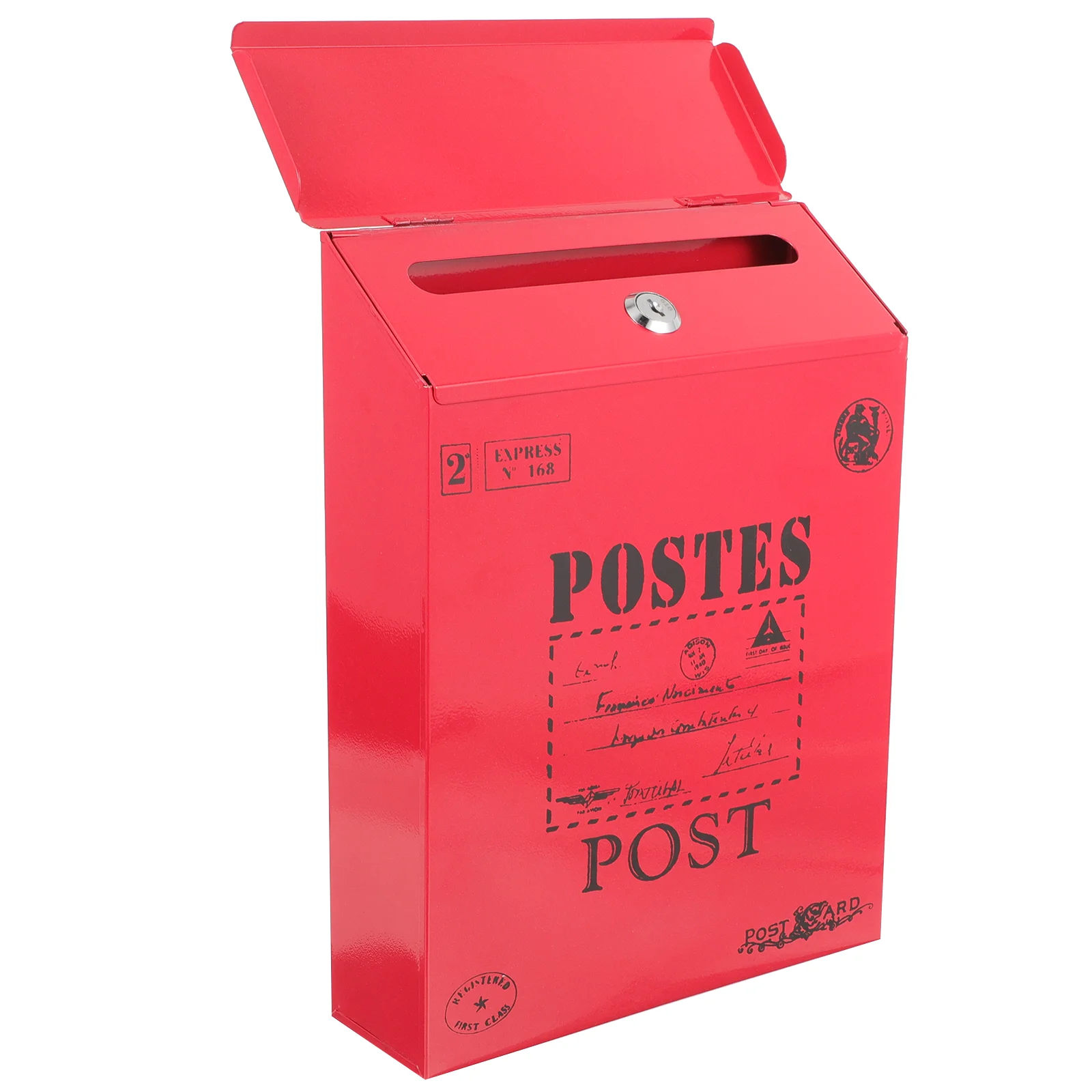 Vintage Letter Mail Post Box Outdoor Metal For Mail
