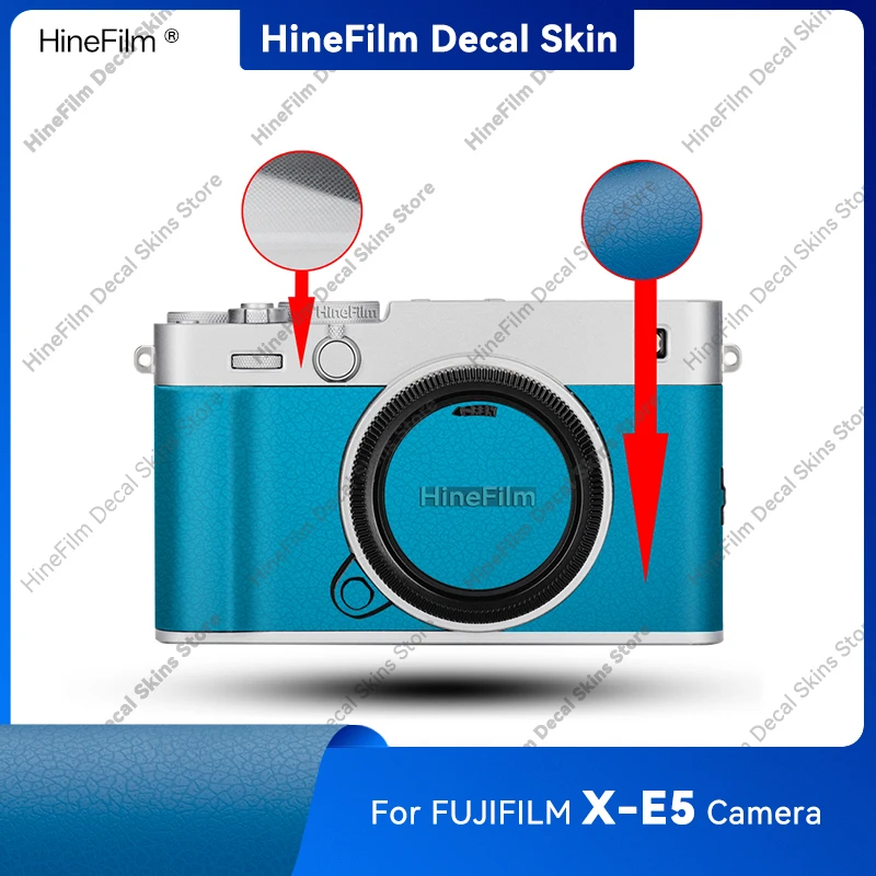 Fuji XE5 스킨 카메라 용 Hinefilm 스킨 투명 스티커 fujifilm X..