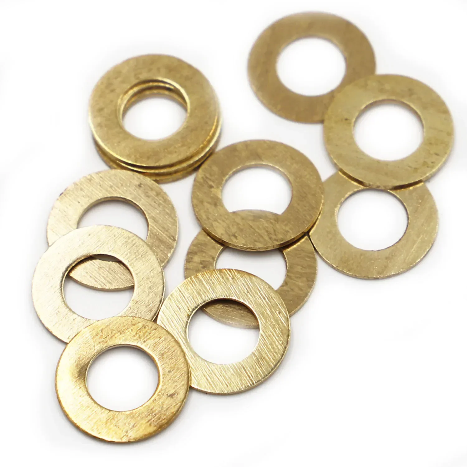 M2 M2.5 M3 M4 M5 M6 M8 M10 M12 M14 M16 Copper Washer Brass Flat Washer ...