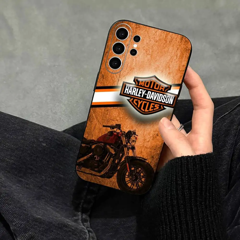 Harley-Davidson Soft Silicone Black Phone Case
