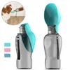 800ml Large Dog Water Bottle Outdoor Walking Hiking Leakproof Portable Drinking Bowl for Small Medium Big Dogs Cats Pet Supplies 1