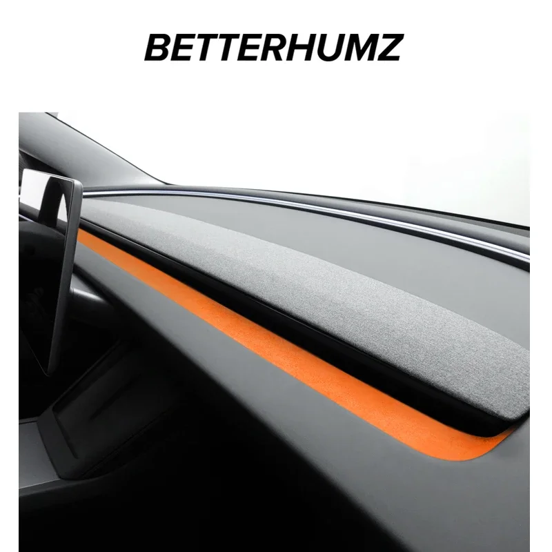 Betterhumz Car Dashboard Air Conditioning Vent Outlet Panel Trim Sticker for Tesla Model 3 Highland -up Interior Accessories car interior trim