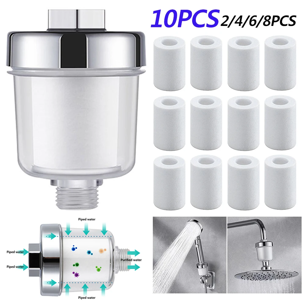 Water Outlet Purifier Water Outlet Purifier Kit Universal Faucet Filter Kitchen Bathroom Shower Filter Transparent Bathroom Filtration System For Home