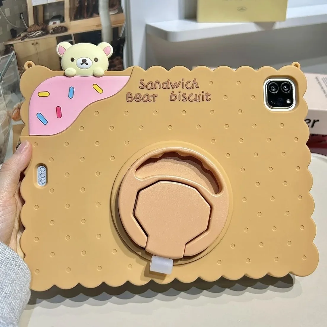 3D Cartoon Rilakkuma Tablet Case