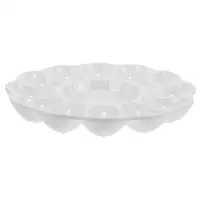 Easter Egg Tray Fruit Serving Ceramics Dispenser Deviled Trays for Party 2